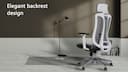Logicfox Full Mesh Ergonomic Office Chair Saddle Seat