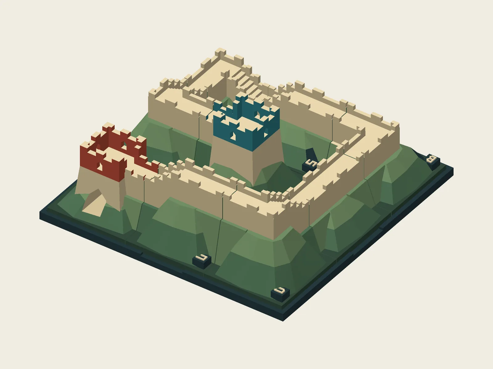 Great Wall Path Puzzle
